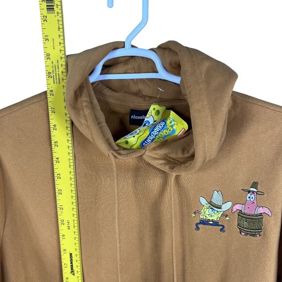 NWT SpongeBob SquarePants Cactus Patrick L Graphic Hoodie Nickelodeon Nostalgia - Picture 11 of 16